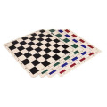 Juego de ajedrez de silicona con tapete de ajedrez de tablero de ajedrez